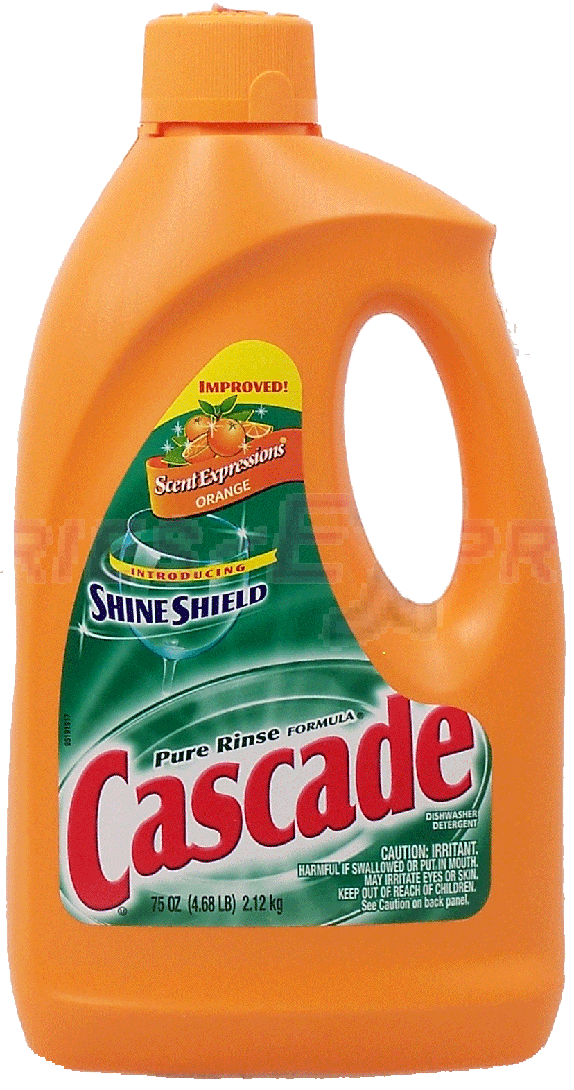 Cascade&nbsp;&nbsp;automatic dishwasher detergent gel orange scent Full-Size Picture